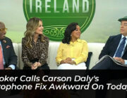 al roker calls carson dalys microphone fix awkward on today FdQQ