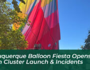albuquerque balloon fiesta opens with cluster launch incidents SdLr