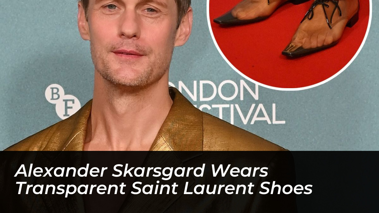 alexander skarsgard wears transparent saint laurent shoes DIpb