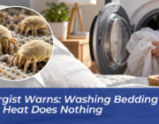 allergist warns washing bedding at low heat does nothing AC99