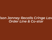 allison janney recalls cringe law order line co star uC1K
