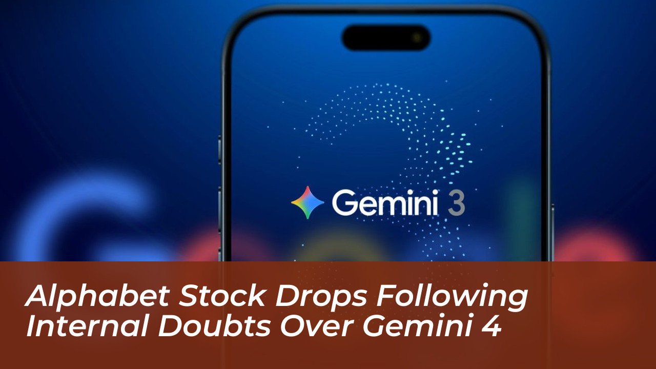 alphabet stock drops following internal doubts over gemini 4
