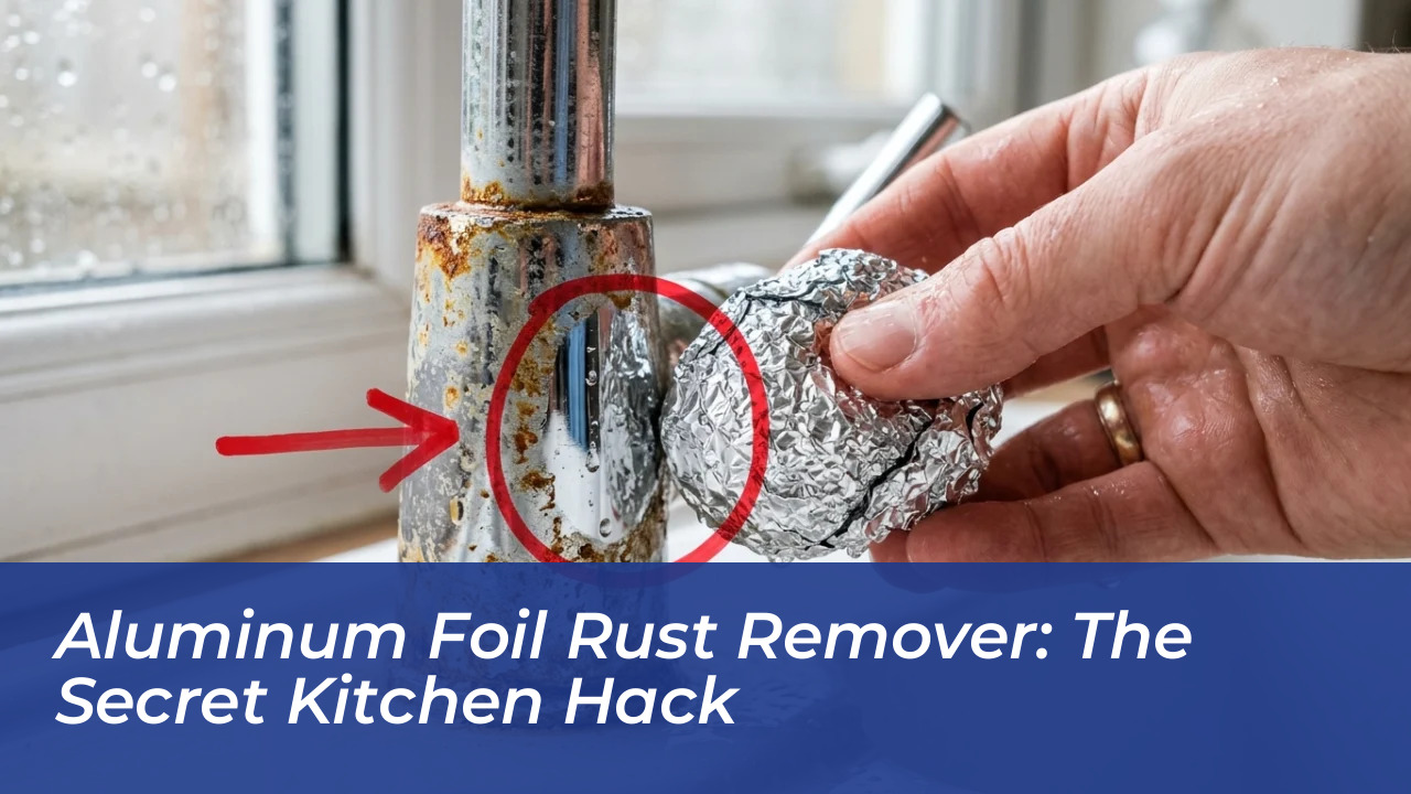 aluminum foil rust remover the secret kitchen hack 6F2S