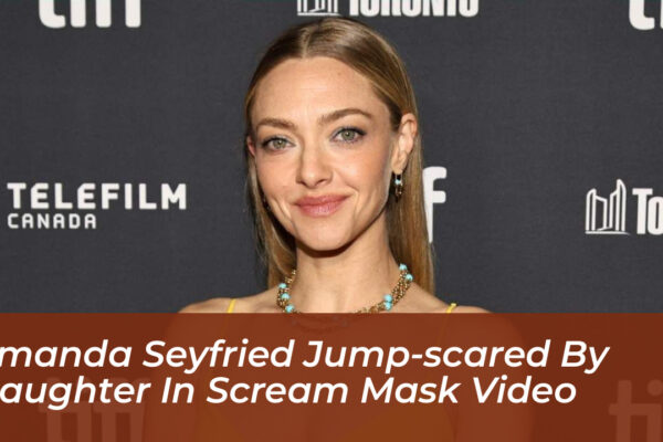 amanda seyfried jump scared by daughter in scream mask video 35ko