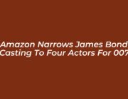 amazon narrows james bond casting to four actors for 007 nAEr