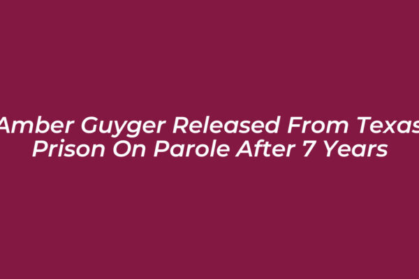 amber guyger released from texas prison on parole after 7 years dc5h