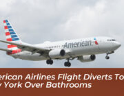 american airlines flight diverts to new york over bathrooms sZWa
