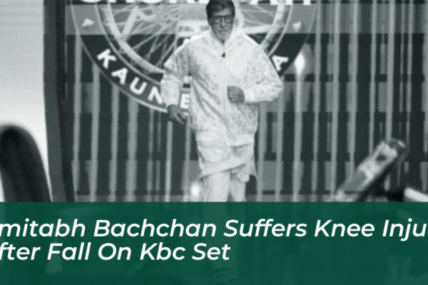 amitabh bachchan suffers knee injury after fall on kbc set 8KoV