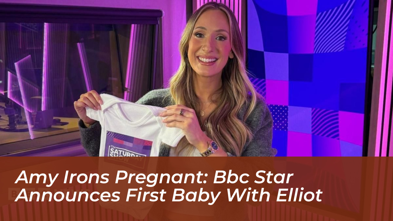 amy irons pregnant bbc star announces first baby with elliot t7T9