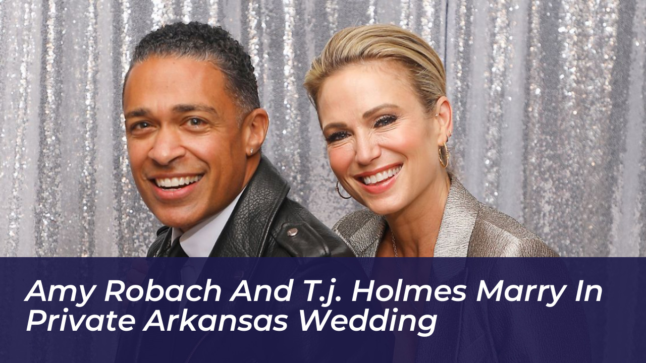 amy robach and t j holmes marry in private arkansas wedding 0iwG