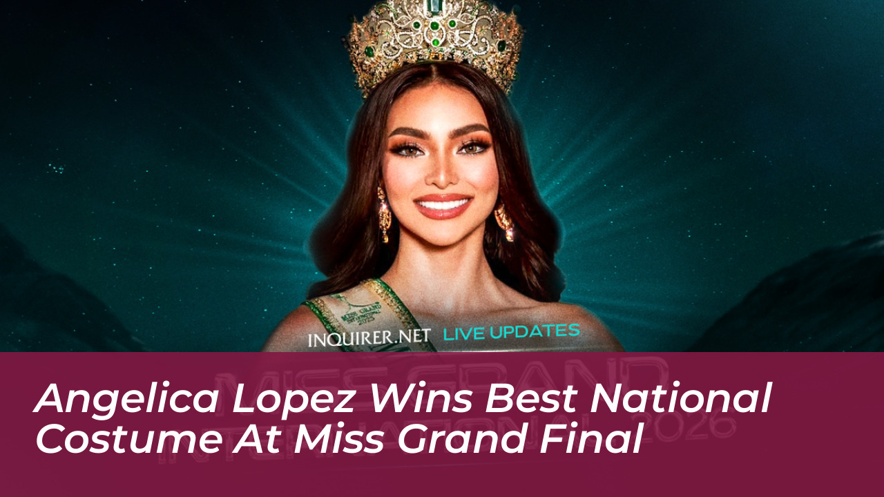 angelica lopez wins best national costume at miss grand final QDUO