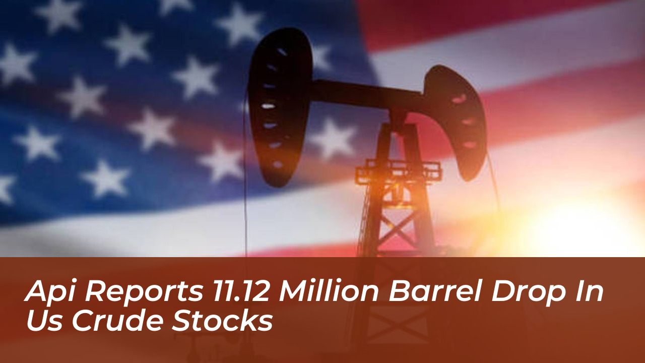 api reports 11 12 million barrel drop in us crude stocks H4tO