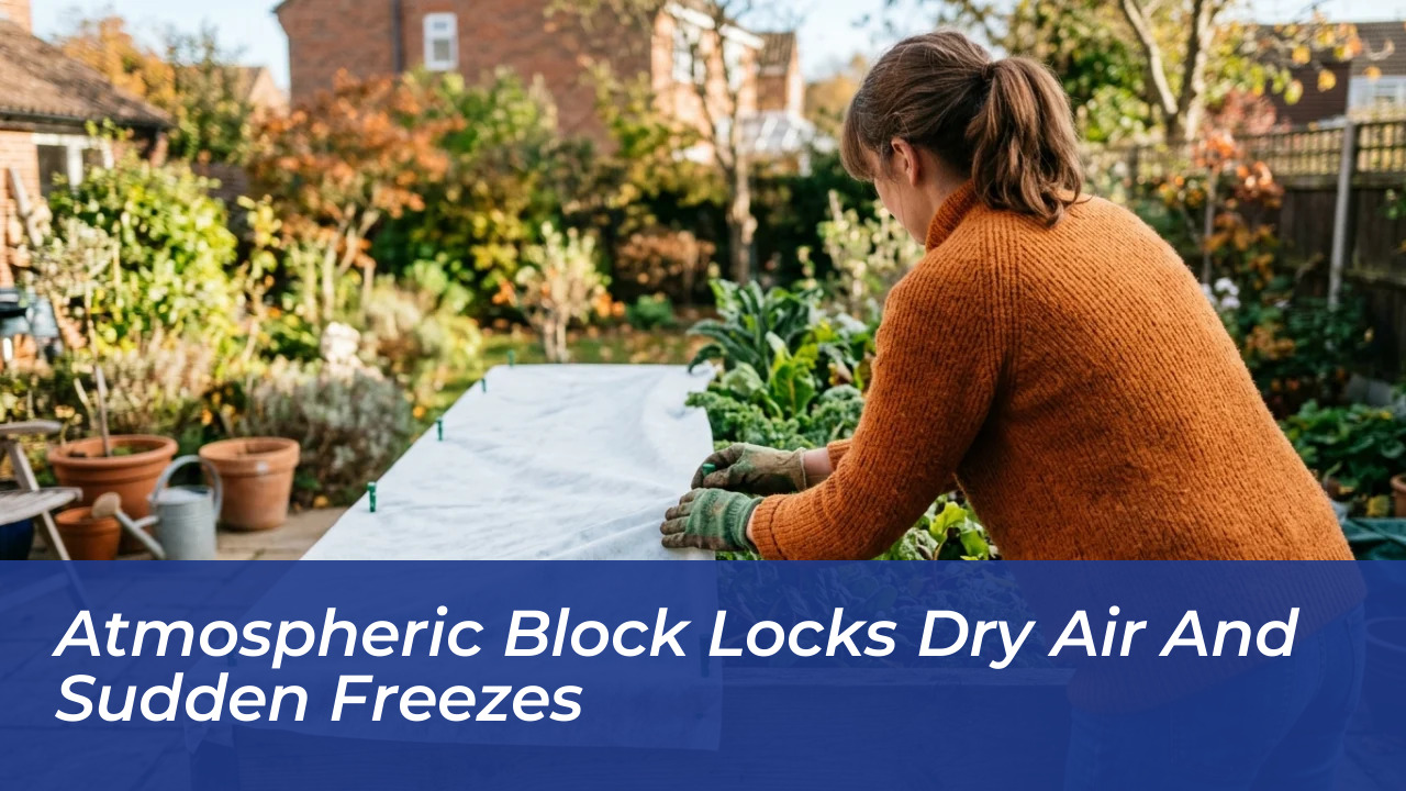 atmospheric block locks dry air and sudden freezes rlui