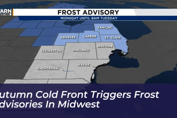 autumn cold front triggers frost advisories in midwest dbfm