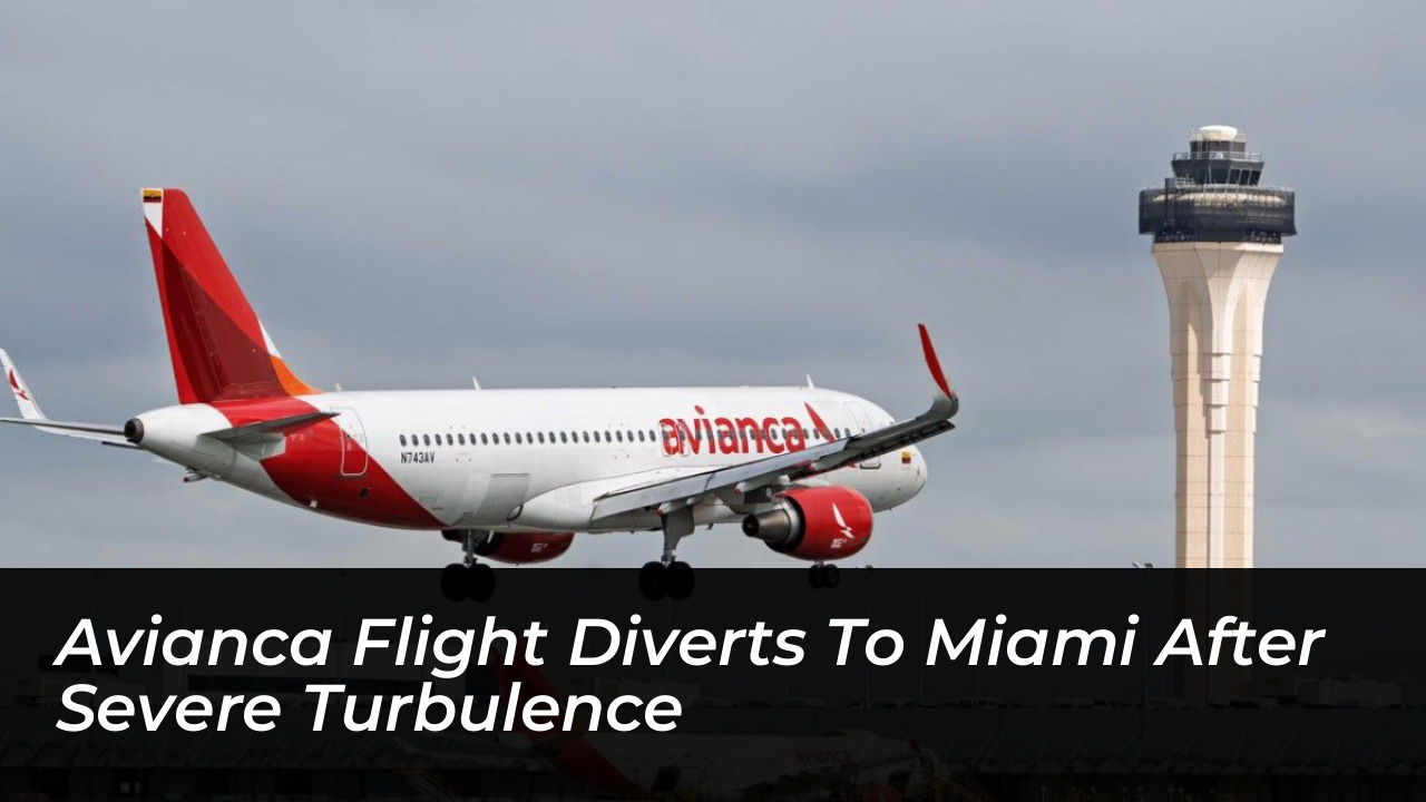 avianca flight diverts to miami after severe turbulence KE79