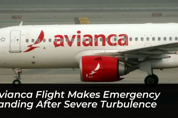 avianca flight makes emergency landing after severe turbulence 8Hqs
