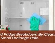 avoid fridge breakdown by cleaning this small drainage hole wX1X