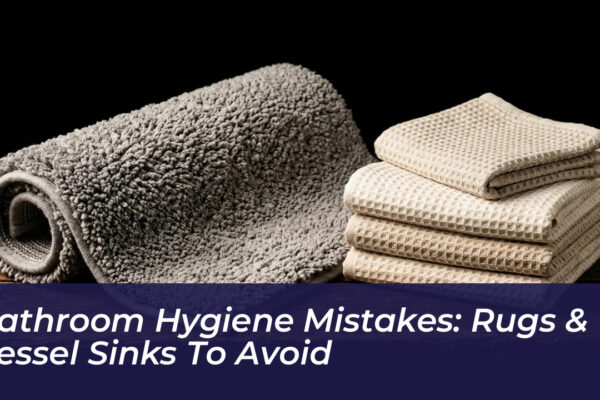 bathroom hygiene mistakes rugs vessel sinks to avoid vkGG