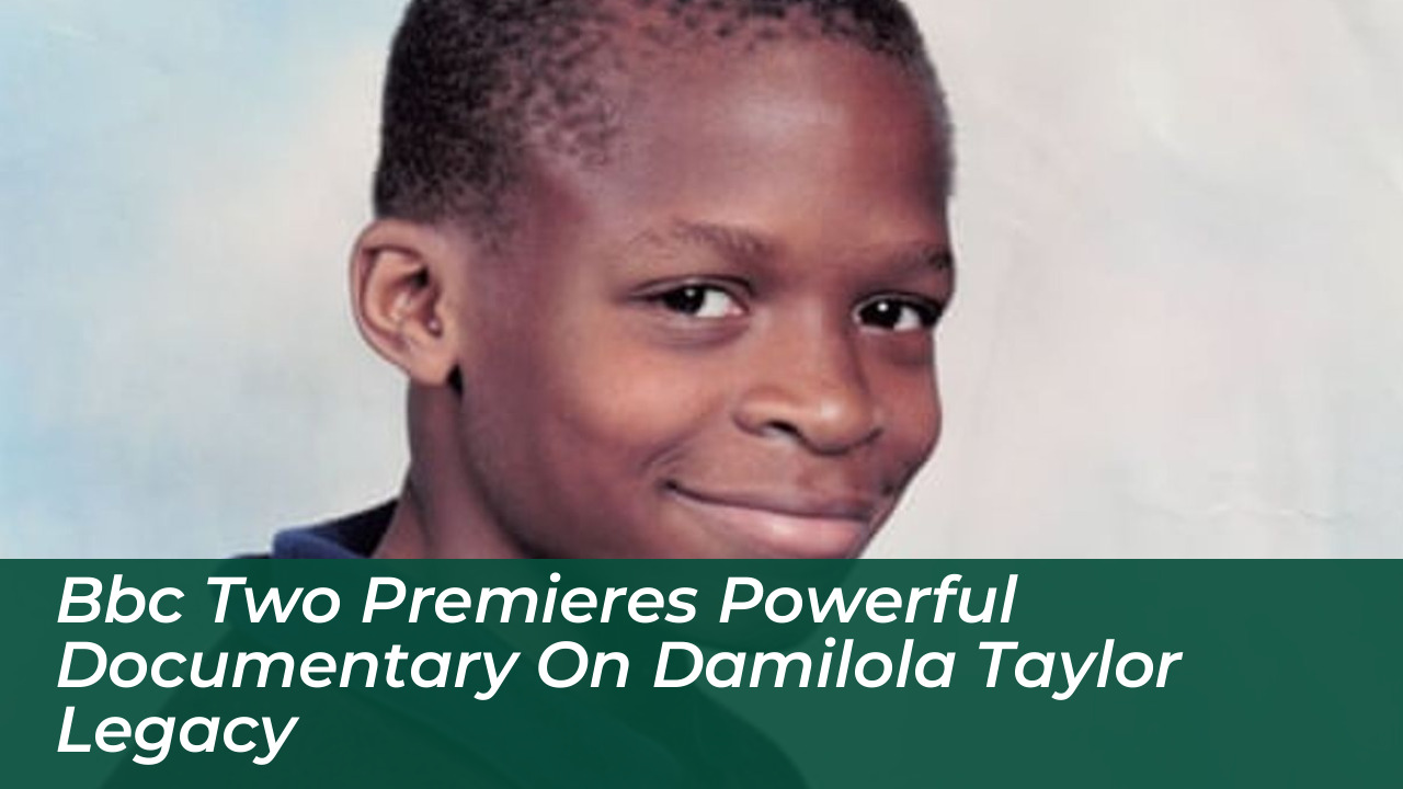 bbc two premieres powerful documentary on damilola taylor legacy rLOw