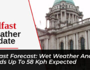 belfast forecast wet weather and winds up to 58 kph expected fHKV