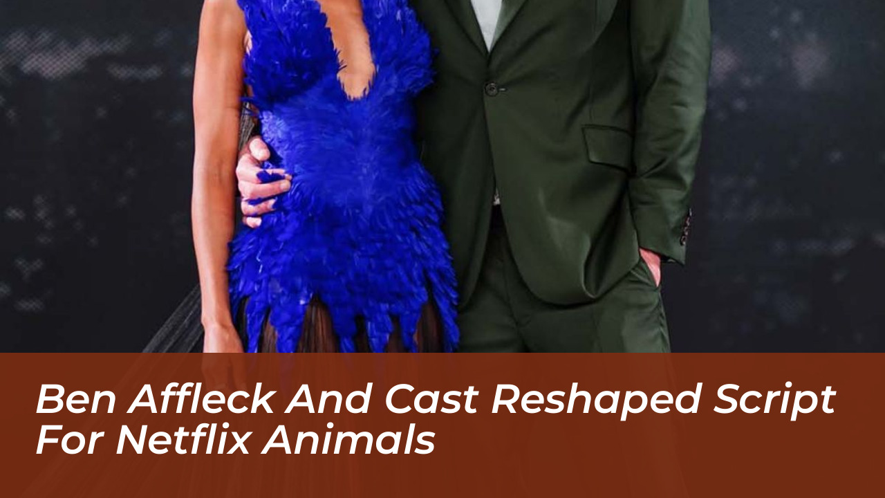 ben affleck and cast reshaped script for netflix animals ZvlE