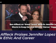 ben affleck praises jennifer lopez work ethic and career IQ0v
