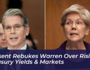 bessent rebukes warren over rising treasury yields markets N2np