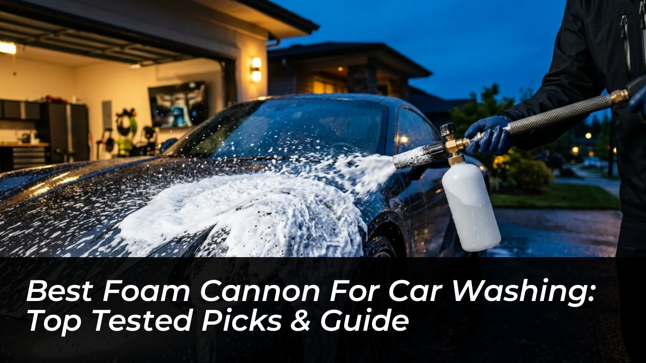 best foam cannon for car washing top tested picks guide Kep8