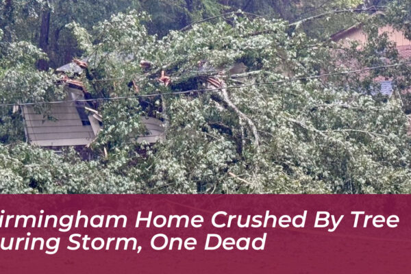 birmingham home crushed by tree during storm one dead Oas3