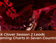 black clover season 2 leads streaming charts in seven countries 4kBz