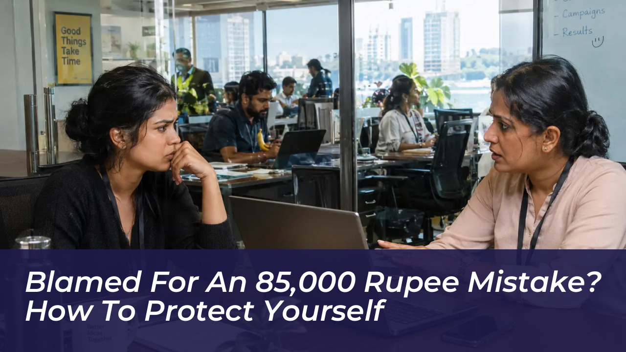blamed for an 85000 rupee mistake how to protect yourself pFwH