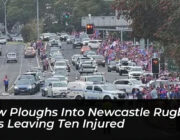 bmw ploughs into newcastle rugby fans leaving ten injured GWHr