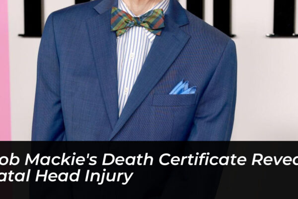 bob mackies death certificate reveals fatal head injury Es7R