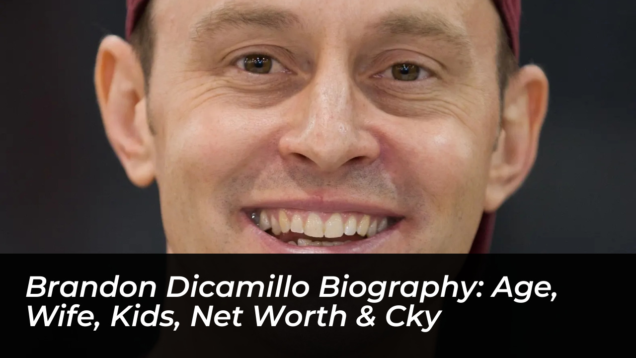 brandon dicamillo biography age wife kids net worth cky 4KBZ