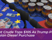 brent crude tops 105 as trump plans russian diesel purchase q7ym