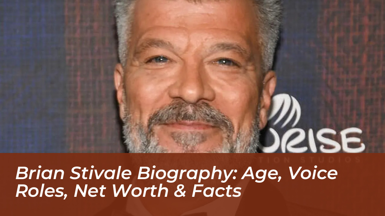 brian stivale biography age voice roles net worth facts VfNf