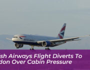 british airways flight diverts to london over cabin pressure Tu7W