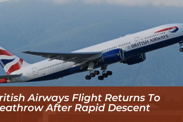 british airways flight returns to heathrow after rapid descent jpBt