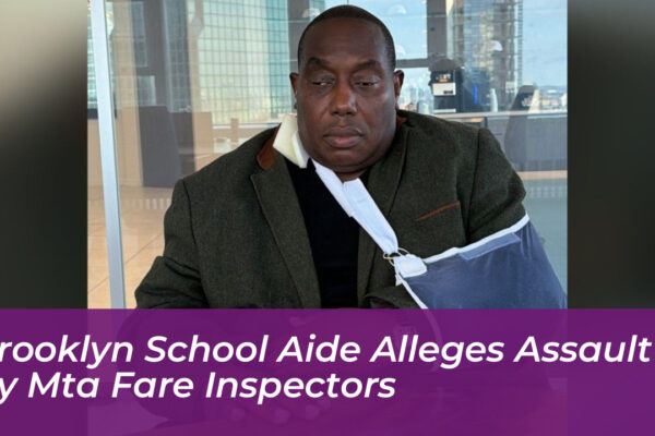 brooklyn school aide alleges assault by mta fare inspectors L6Yb