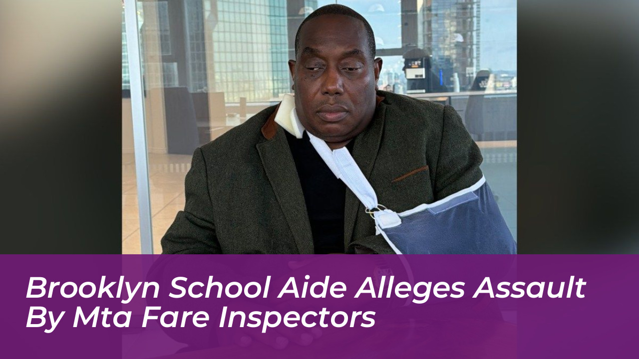 brooklyn school aide alleges assault by mta fare inspectors L6Yb