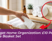 budget home organization 10 paper rope basket set uGe8