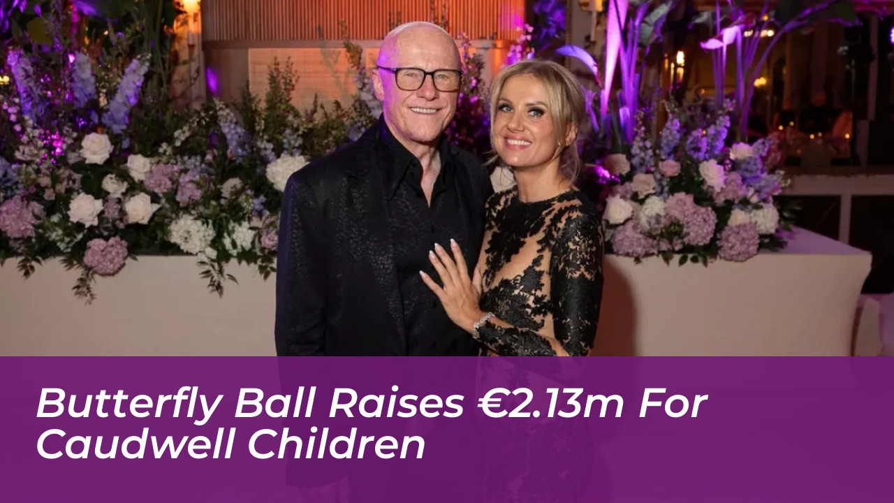 butterfly ball raises e2 13m for caudwell children 9O4N