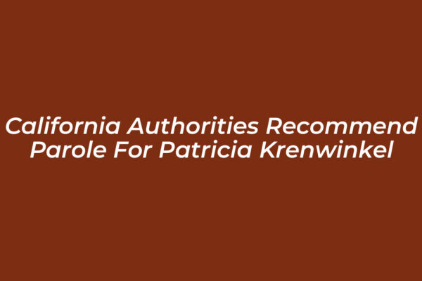 california authorities recommend parole for patricia krenwinkel vdOM