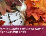 california clocks fall back nov 1 daylight saving ends 3V56
