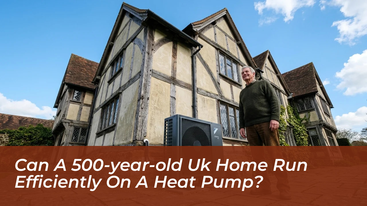 can a 500 year old uk home run efficiently on a heat pump hK4N