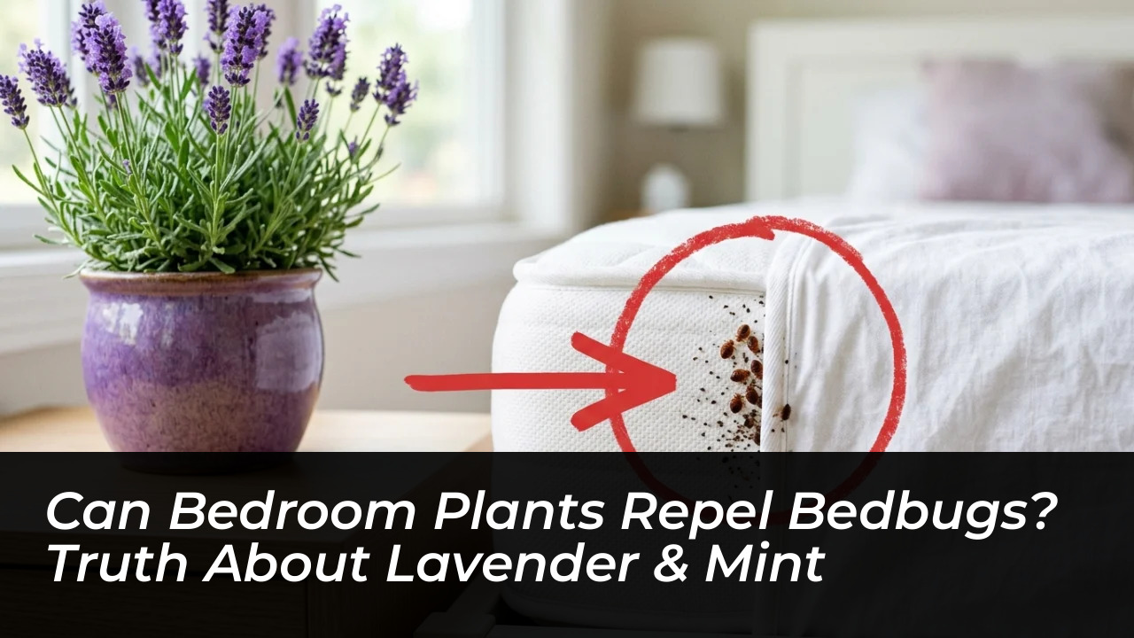 can bedroom plants repel bedbugs truth about lavender mint WEtj