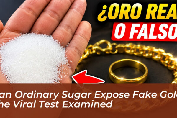 can ordinary sugar expose fake gold the viral test examined vHTQ