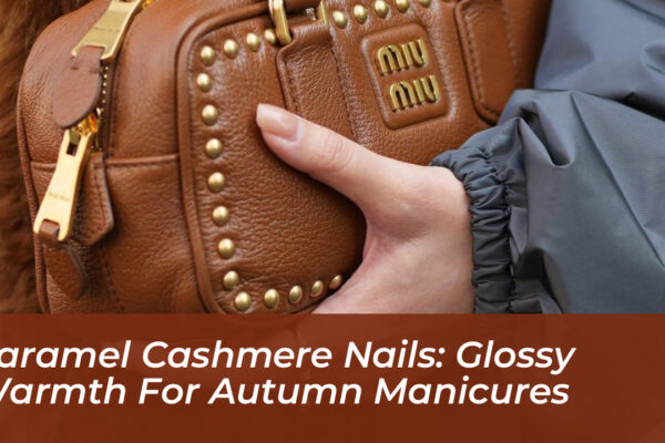 caramel cashmere nails glossy warmth for autumn manicures Qtv6