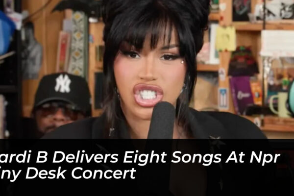 cardi b delivers eight songs at npr tiny desk concert fY5T