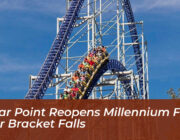 cedar point reopens millennium force after bracket falls sJym
